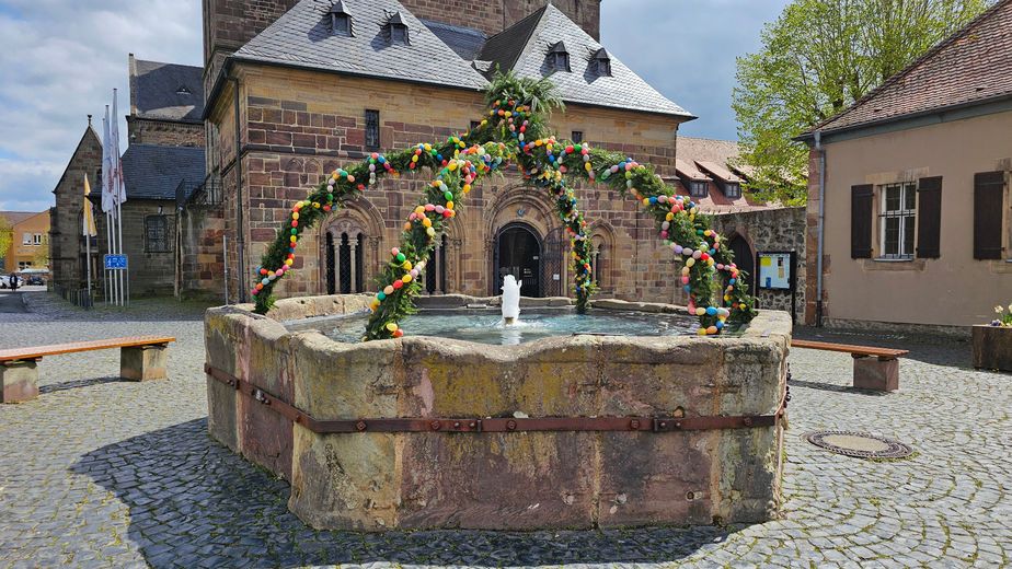 Osterbrunnen 2025 in Fritzlar